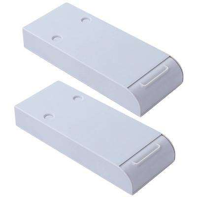 Of Mini Storage with Desk Storage Stationery Storage (RONGUI) [Set 2] Under-Desk Drawer, Small, Double-Sided Tape, Box, (Gray)