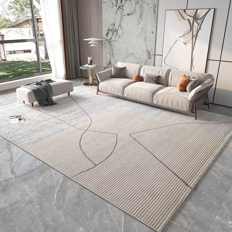 Modern Minimalist Abstract Light Luxury Rug for Living Room, Study, or Bedroom