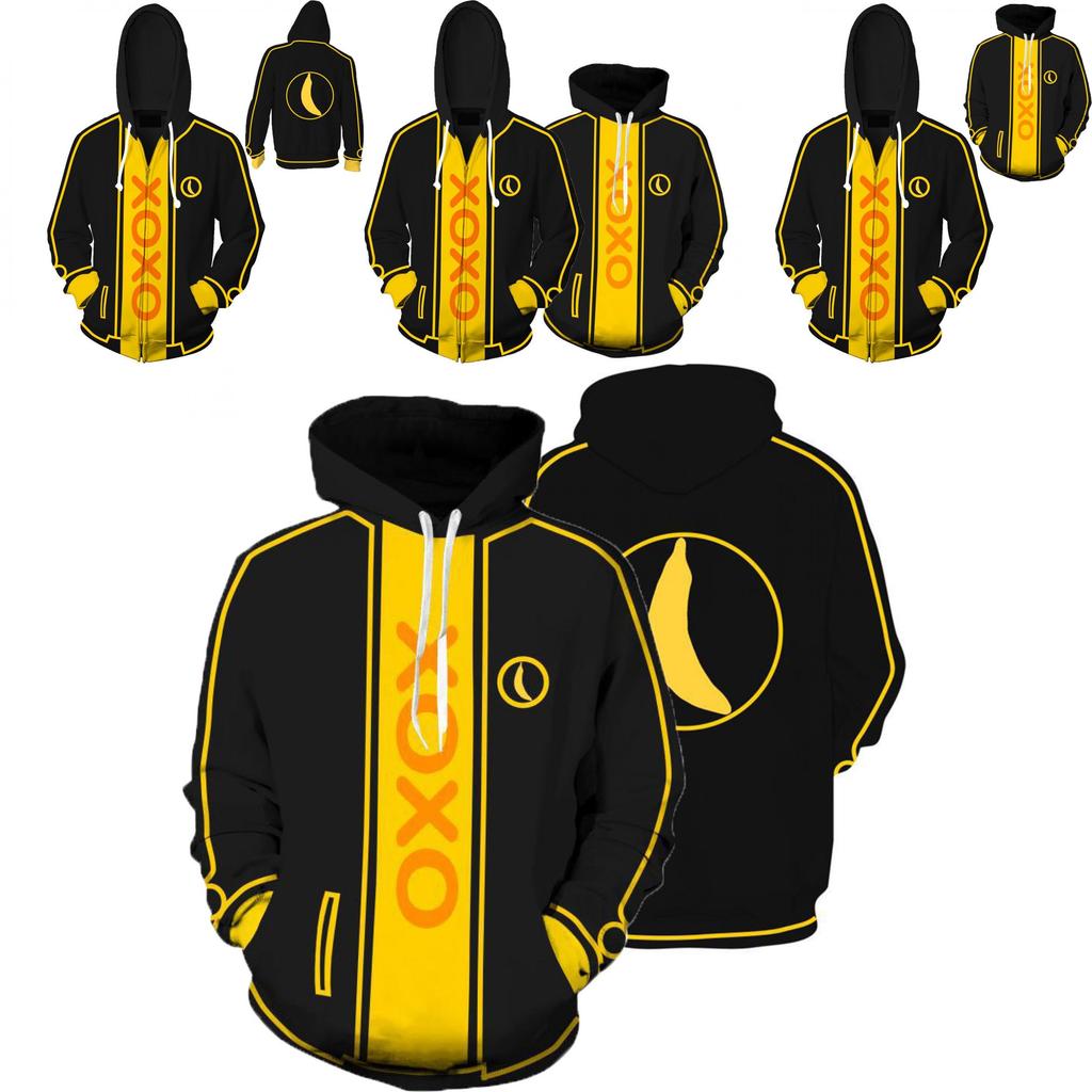 Soft And Comfortable My Friend Pedro Hoodie Cosplay Costume Sweatshirt Jacket For Halloween