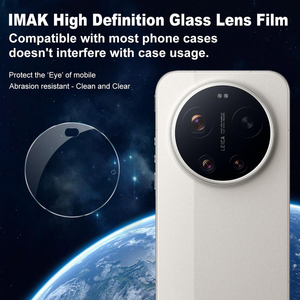 For Realme 16 Pro Plus 5G Global Glass IMAK High Definition Integrated Thin Glass Lens Film