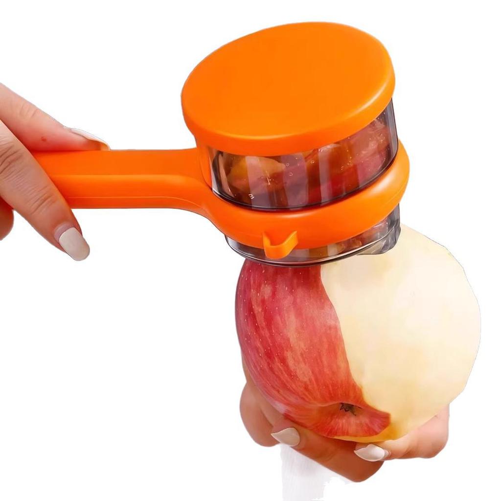 Multifunkční kuchyňská škrabka s vestavěným úložným prostorem