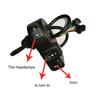3 In 1 Motorcycle Switch Electric Bike Scooter ATV Quad Light Turn Signal Horn ON/OFF Button For 22mm Dia Handlebars Motorbike