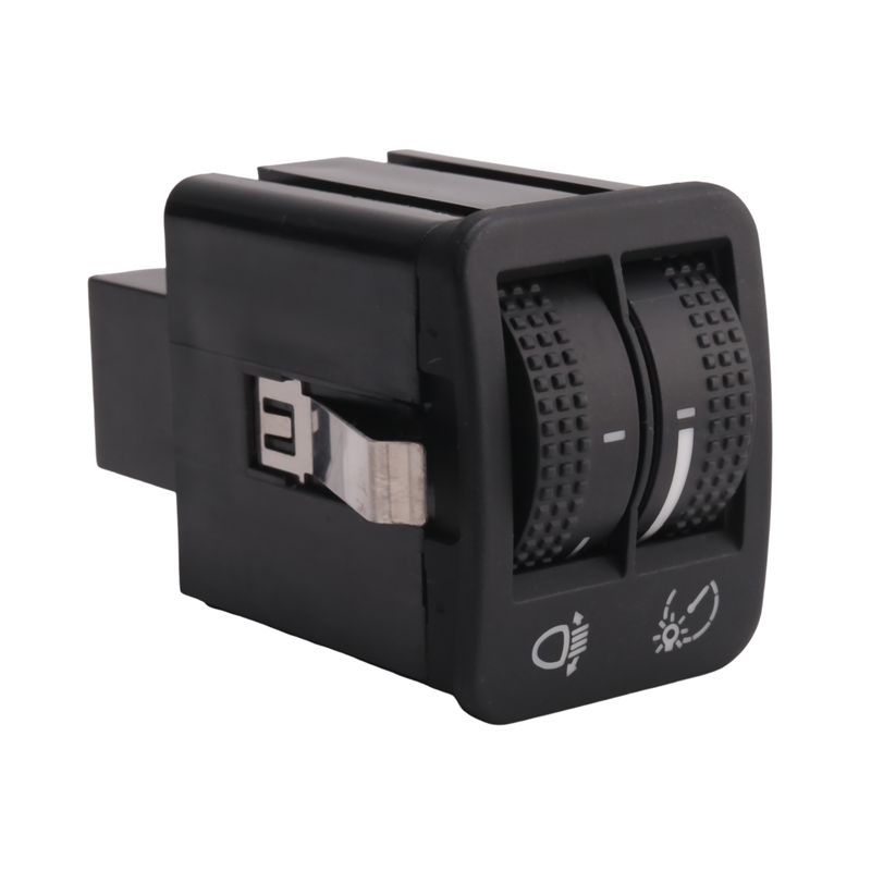 A20K-Dashboard Headlight Dimmer Adjustment Height Brightness Switch For Tiguan 5ND941333 2008-2015 чёрный