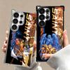 Anime S-Saint S-Seiya Plating Phone Case For Samsung Galaxy S24 S25 FE S26 Edge S23 Ultra S22 S21 Plus S20 Anti-Fall Airabag Cov