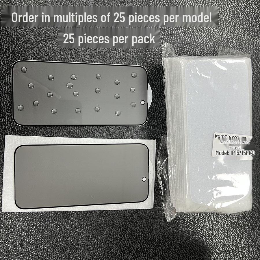 itel P55 & A60 Vision 5 PLUS Anti-Peep Tempered Glass Film