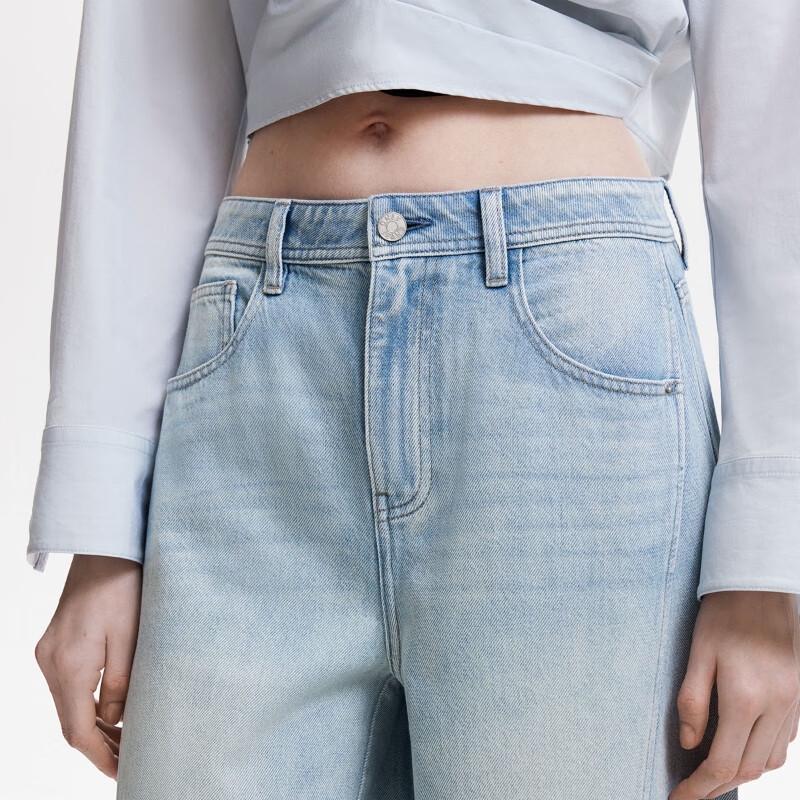 ONLY 2026 Spring High-Waisted Straight-Leg Denim Jeans