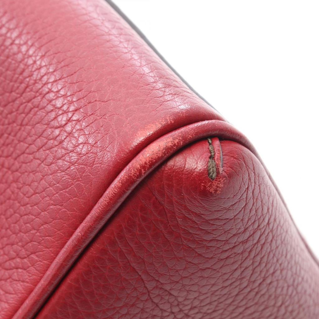 Used CARTIER Marcello de Cartier SM Handbag leather Bordeaux Used Women