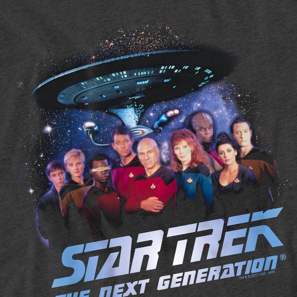 STAR TREK Unisex Adult Space Group T-Shirt