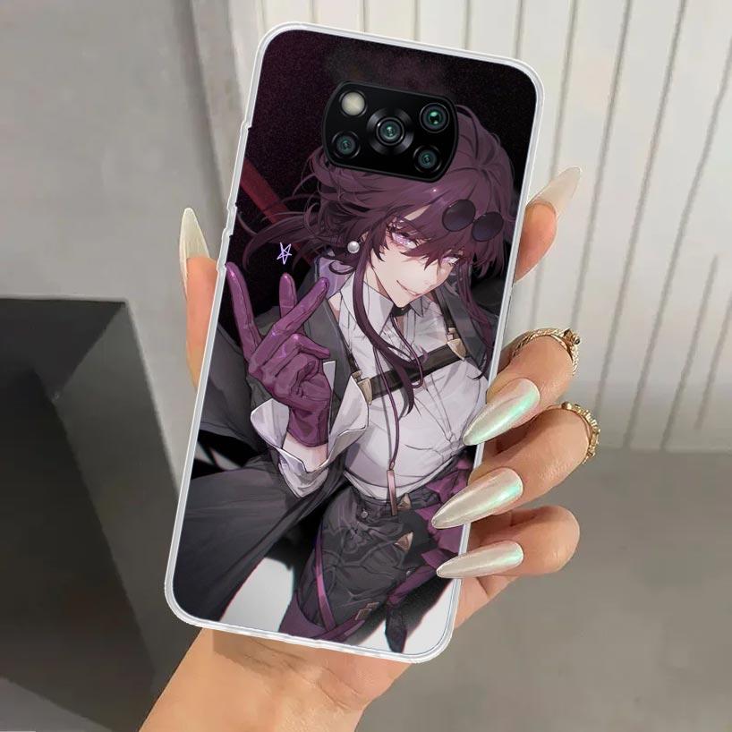 Honkai Star Rail Kafka Phone Case for Xiaomi Poco X7 X6 X5 X4 X3 Nfc F6 F5 F4 GT F3 F2 Pro F1 M5S M4 M3 5G Soft Funda Print Shel