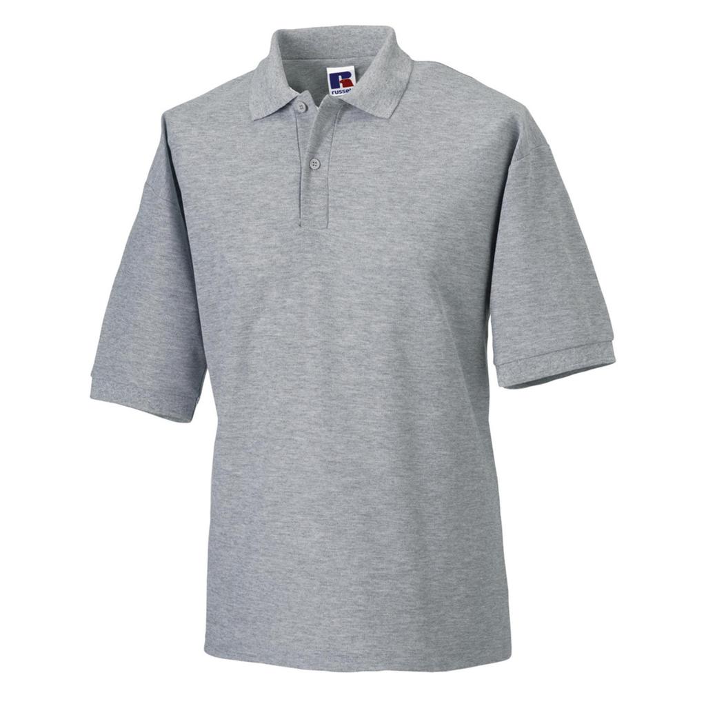Russell Mens Classic Short Sleeve Polycotton Polo Shirt