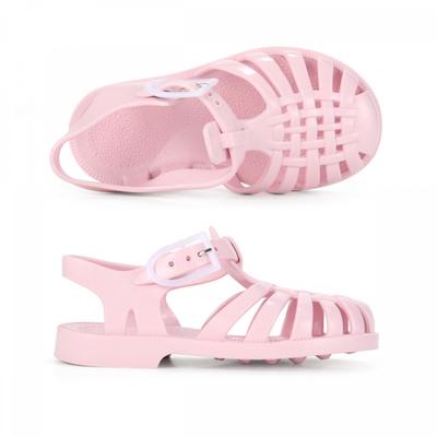Meduse Sun 201 Rose Pastel Rose Pastel Light Pink Kids Kids Jelly Shoes Sandals
