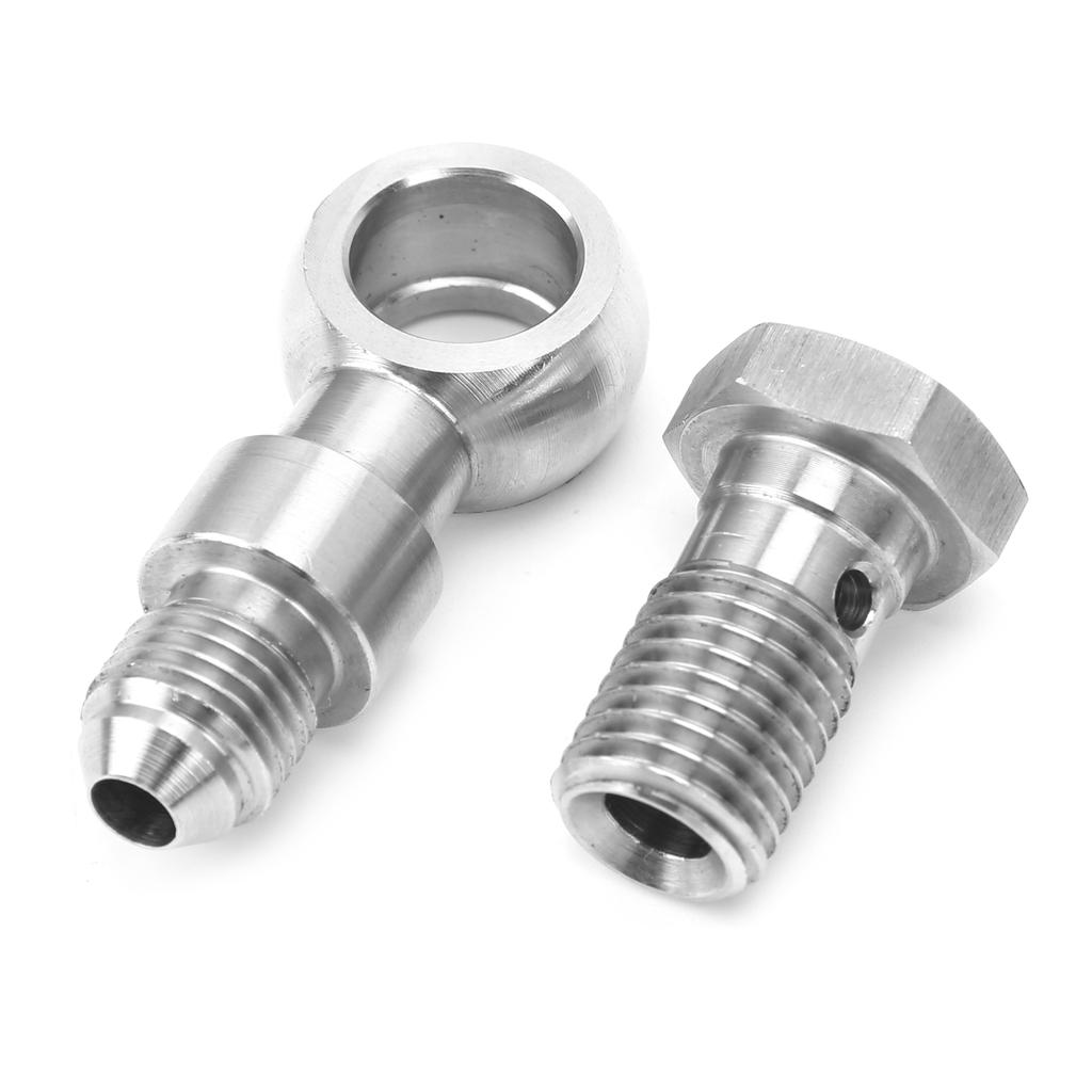 M12 Oil Feed Banjo Bolt Kit Fit for SAAB TD04 Turbo Garrett GT12 Turbine Coolant Side