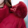 Fashion Winter Jackets Woman Long Parkas Hooded Faux Fur Collar Loose Thick Warm Women's Coats