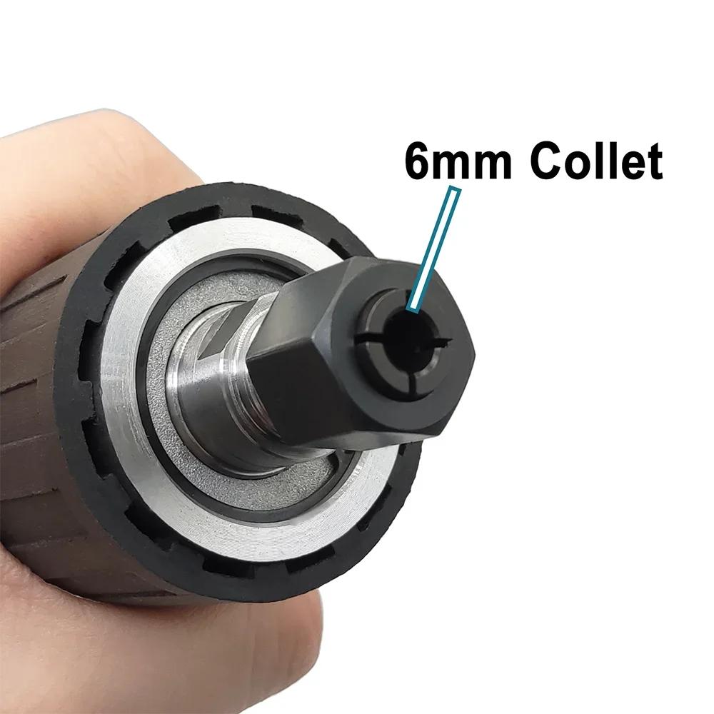 Brushless Electric Die Grinder 6mm Variable Speed Rotary Tools Cordless Engraving Power Tool For Makita 18V Battery