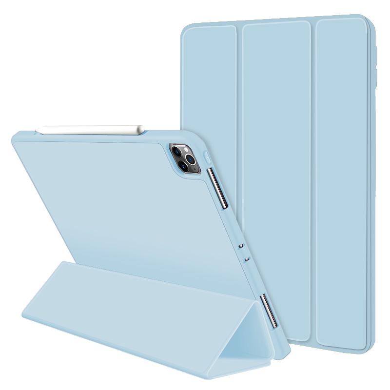 2026 iPad 11-inch Tri-fold Magnetic Leather Case: Protective Cover for Air/Pro