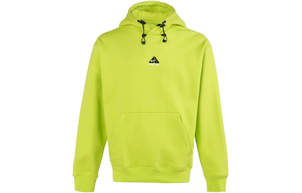 Nike ACG THERMA FIT Sweatshirts Unisex Neon Green Hooded Moderate Other DH3087-389