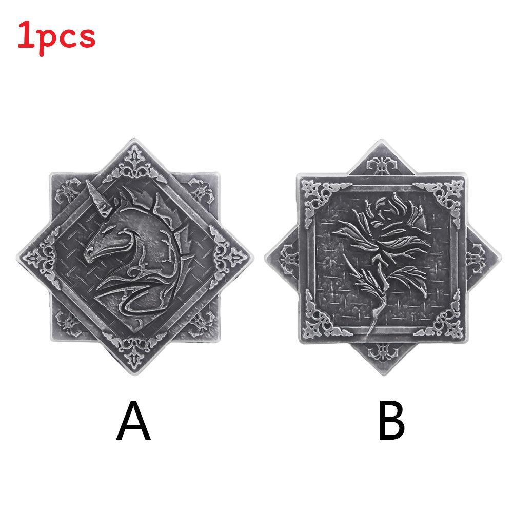 Cthulhu Mythos Coin Keychain With Zinc Alloy For Horror Tabletop Role Playing K854