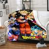 1PC Dragon Ball Super  Print Flannel Blanket, High quality All Seasons, Home Decor, Warmth and Comfort, Perfect for Christmas Gifts