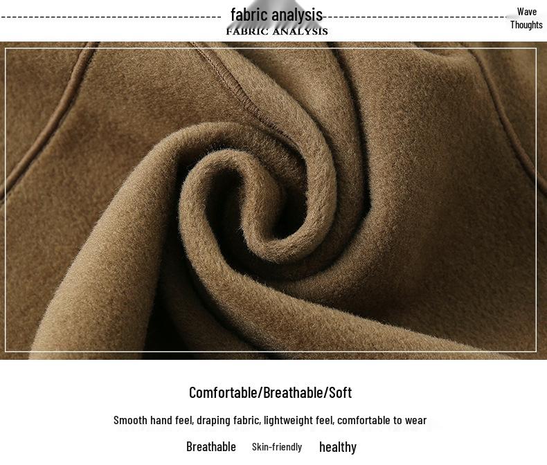 2025 Spring Woolen Coat for Middle-Aged Women - Stylish Short Top for Moms in Their 40s and 50s