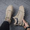 Men's Boots Sneakers 2025 Spring Autumn New Platform British Casual Shoes Outdoor Boots Lace Up Anti Slip Ankle Boots Zapatos