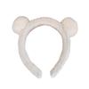 Adorable Plush Bear Ear Headband for Women: Ideal for Autumn/Winter, Face Washing, Mask Application, and Taming Flyaway Hair.