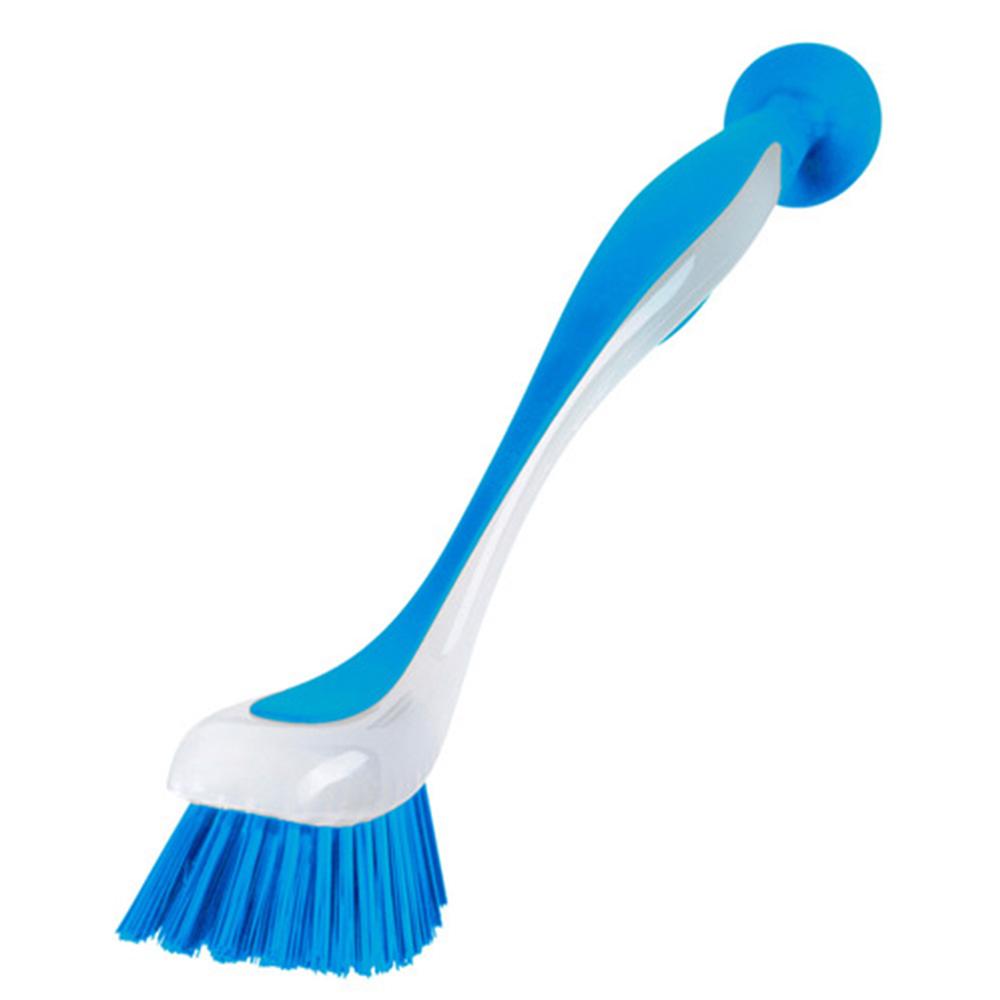 Suction Cup Bowl Household Vertical Pot Brush Cleaning Brush Kitchen Accessories Washing Tool