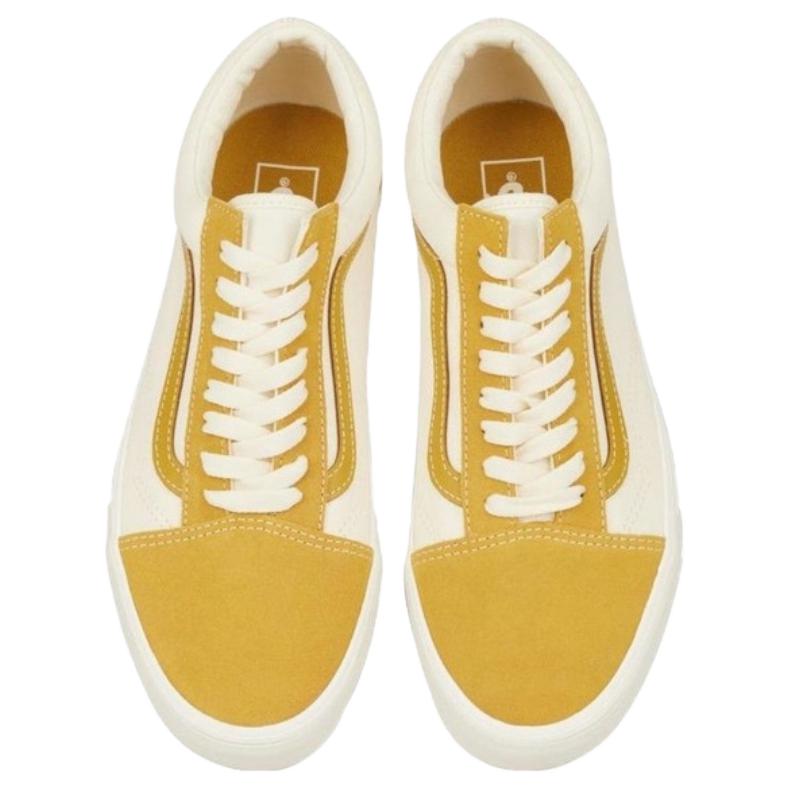 Vans Old Skool Low top Skateboard Shoes Unisex Yellow VN000CT8BL21