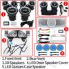 Hot Interior Mouldings 64 Colors LED 3D Rotating Tweeter Speaker Air Vents Interior Ambient Light For Mercedes Benz W213 E-Class