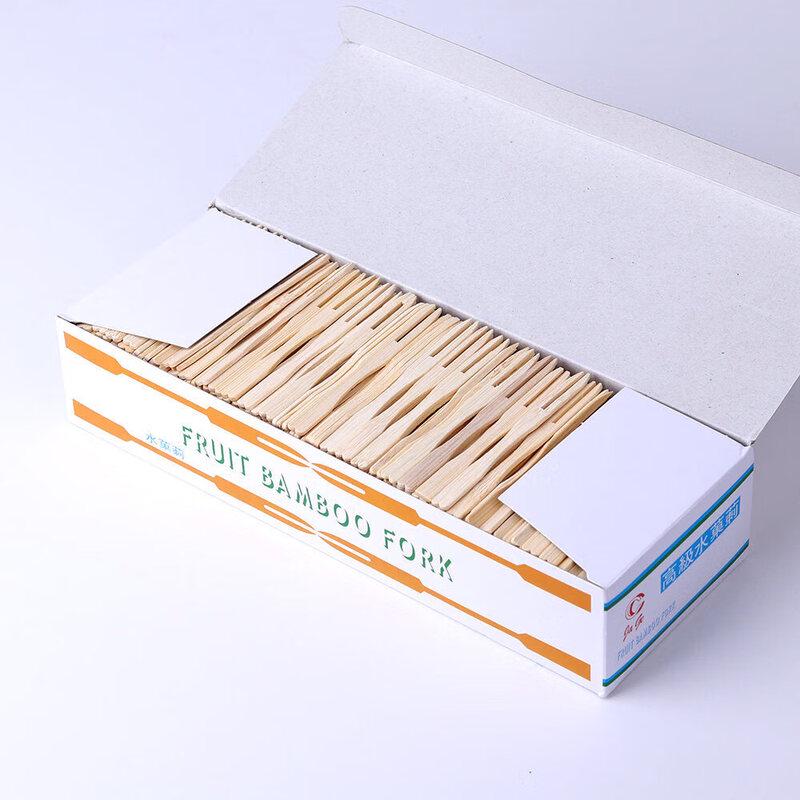 Disposable Bamboo Snack Forks