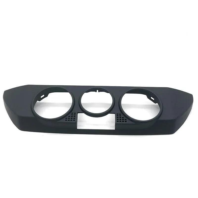 Car Black Front Dashboard AC Heater Control Panel Trim Cover Cap 6Q0820075C For VW Polo 4 9N GTI 9n3 mk4 Vento 2002-2010