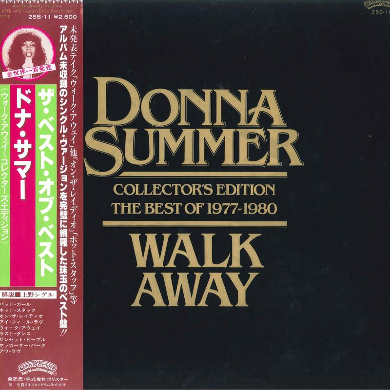 

LP Record DONNA SUMMER - Walk Away Collector s Edition (The 25S11 CASABLANCA 1980 Japan Obi Soul/Funk Used