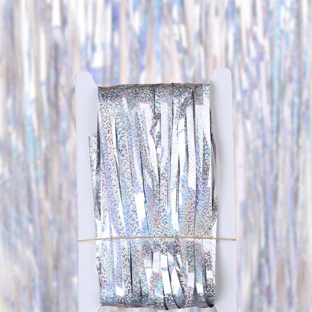 3m Charming Green Reflective Rain Curtain Great For Holiday Celebrations And Parties Theme