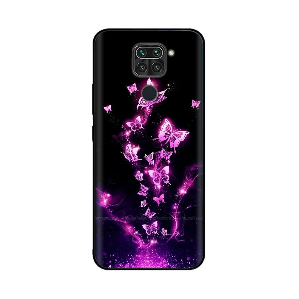 Cute Panda Back Cover For Redmi Note 9 Case For Xiaomi Redmi Note 9 Cases Note9 Soft Liquid Silicone Full Coverage Phone Case