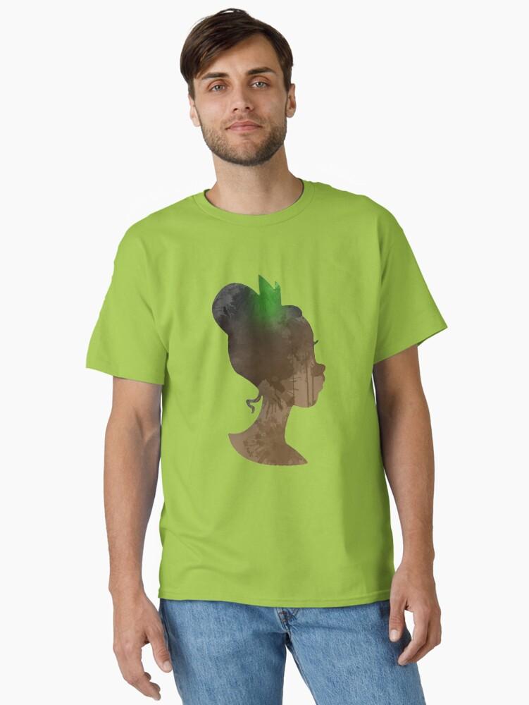 The Princess and the Frog Princess Inspired Silhouette Classic T-Shirt