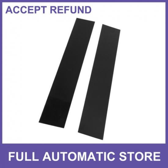 

2Pcs Door Pillar Window Trim for Chrysler Town Country 2008-2016 Black