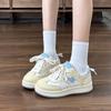 Retro star super fire board shoes women's autumn new ins versatile student casual bread shoes