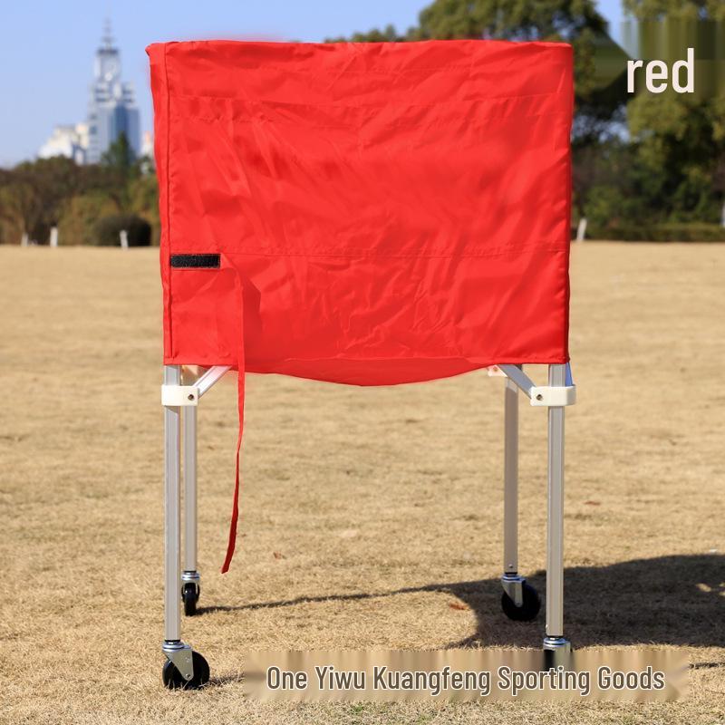 Foldable Portable Ball Cart for Basketball, Football, and Volleyball
