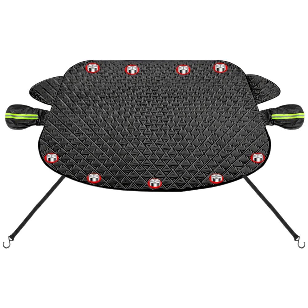 

Для грузовиков Зимняя защита от замерзания Для автомобилей Защитный чехол для лобового стекла автомобиля Ветрозащитный чехол от замерзания с магнитом