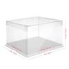 Premium PET Cake Box Elegant Transparent Plastic Food Containers Bakery Packaging Boxes Clear Storage Container