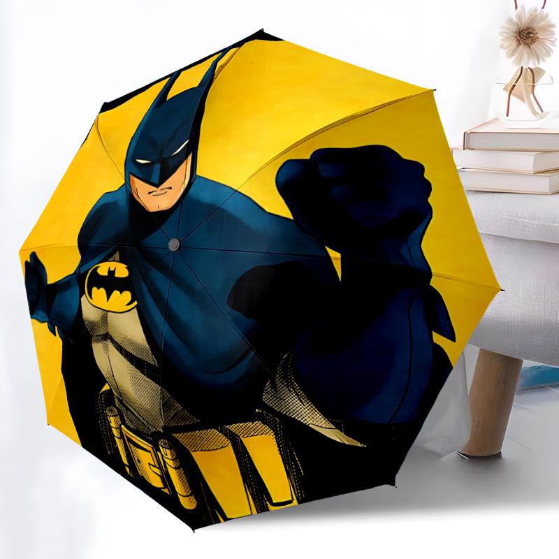 

1pc Batman, Superhero Automatic Open/Close Umbrella, Christmas Gift for Men Women, Daily Travel Outdoor Use yy251101191
