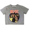 AC/DC Womens/Ladies Highway To Hell Crop Top