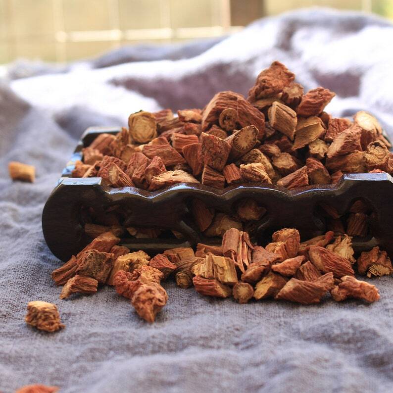 250g Dried Salvia Miltiorrhiza, Dan Shen, Salvia Root, Red Sage Root