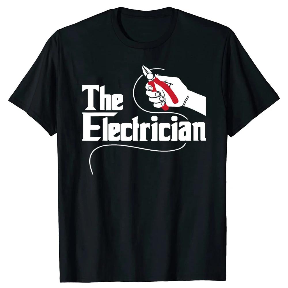 Novelty The Electrician Electrical Tools WireUnisex RepairUnisex Wiring T Shirts Streetwear Short Sleeve Birthday Gifts Summer Tshirt
