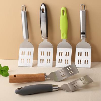 Stainless Steel Spatula Set  Handles, Ideal for Flipping, Cooking, and Serving.