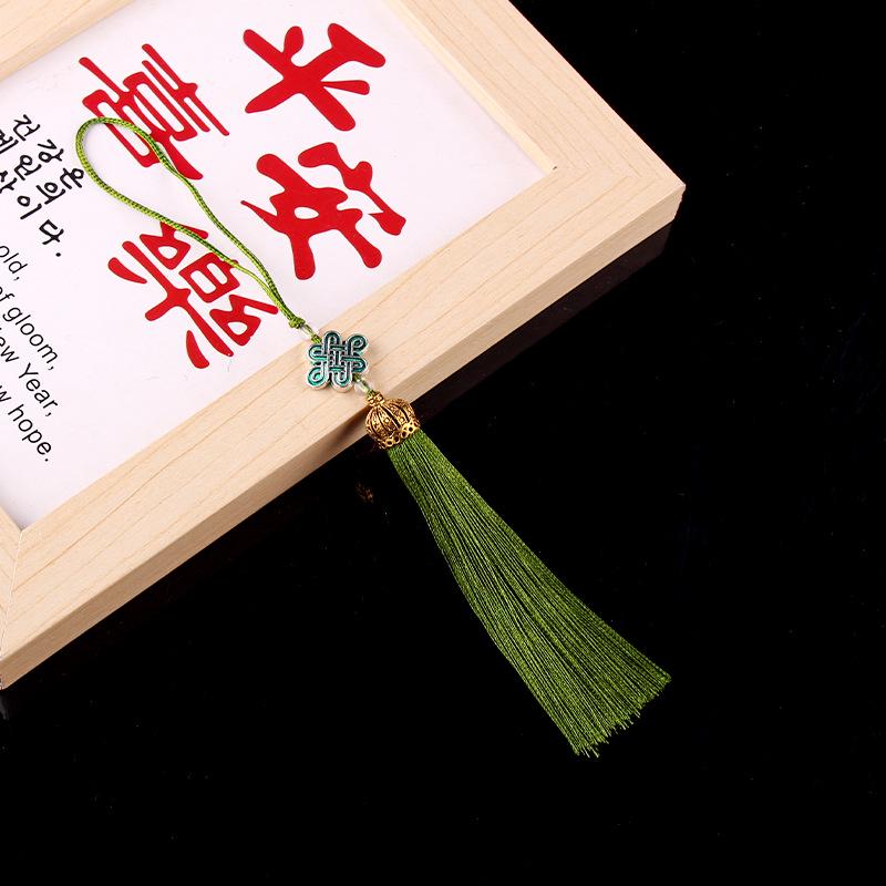 Chinese Knot Tassel Accessories: Hat, Pendant, Bookmark, and Jewelry Tassels