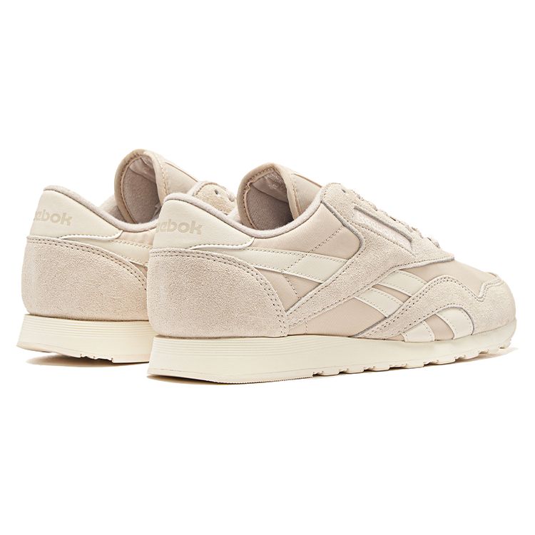 Reebok Classic Nylon Stucco Vintage Chalk Unisex Sneakers Cream 100032795