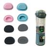 Leak Proof Mixer Lid Plugs Secures fit Durability Silicone Construction for Smoothy On The Go 3pcs Set