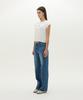 Meuameu Vintage Wide Denim Pants