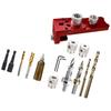 Precise 2 In 1 Aluminum Punch Kit For Integrated Drilling And Tap With Multiple Hole Size For Accurate Aluminum Alloy Fabrication