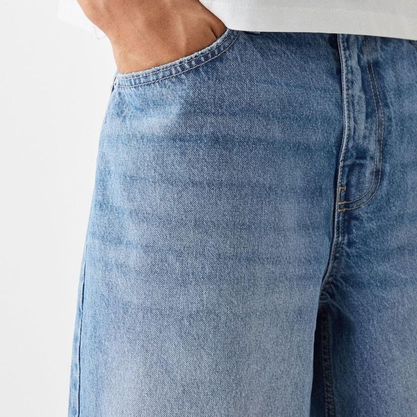 European and American Spring and Summer Versatile Fashion Men's Denim Shorts